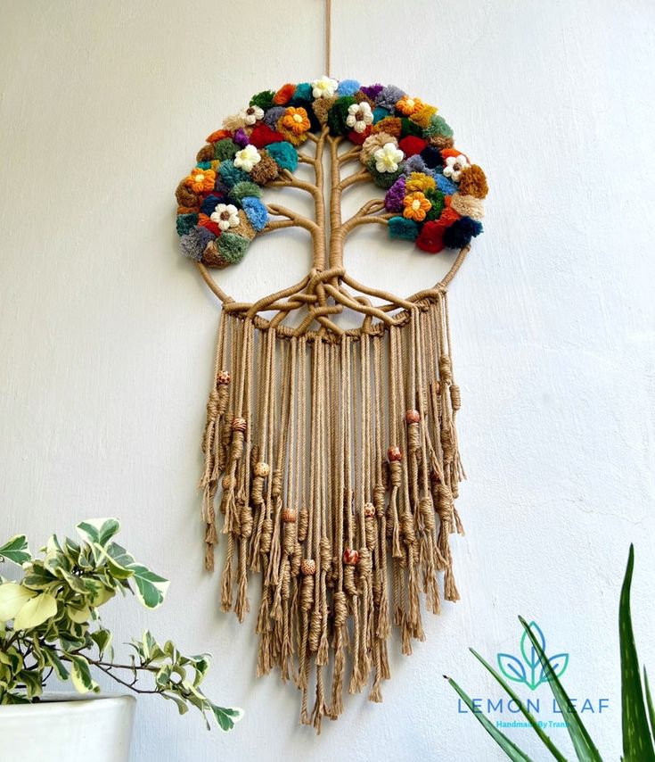 Tree of Life Macrame Wall Hanging, Handmade Macrame Wall Hanging, Gift for Mom, Home Decoration, Nursery Decoration, Boho Wall Decor - Etsy Australia